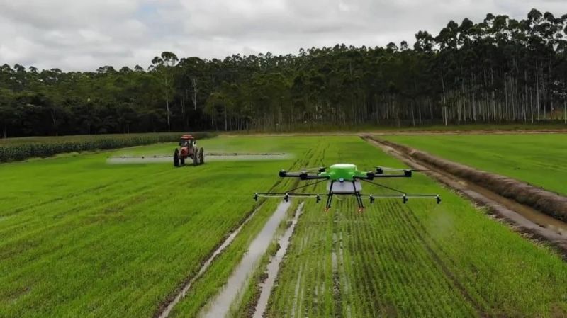 Tta Precision Positioning System Agriculture Spraying Drones