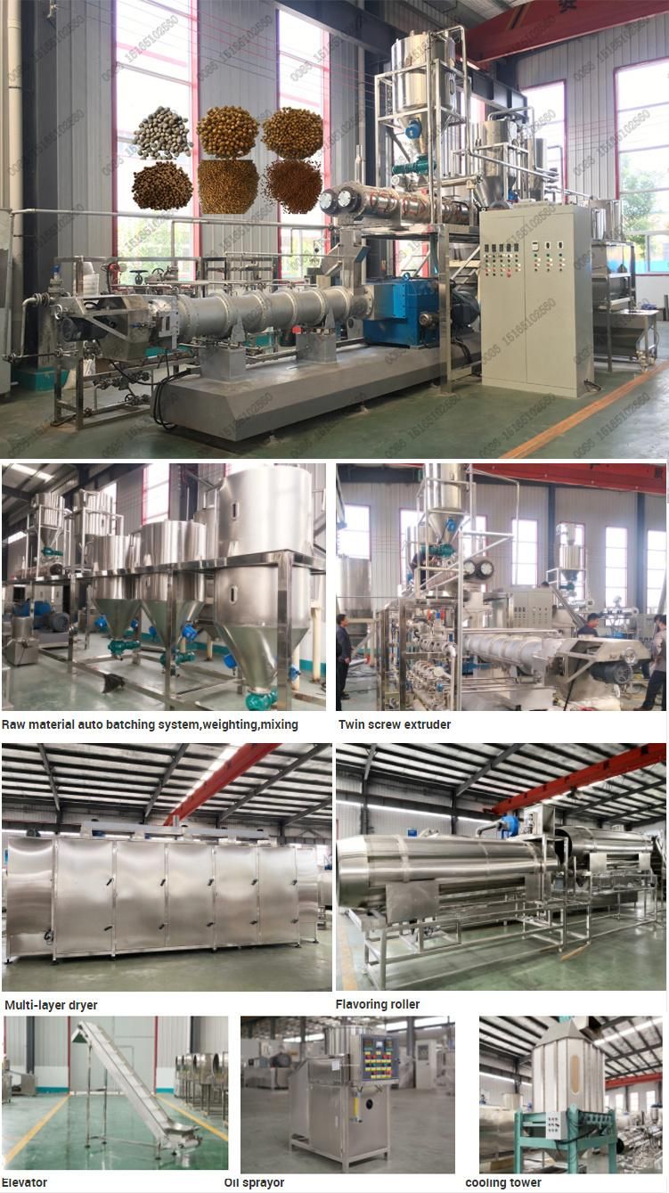 Automatic Aquatic Fish Feed Production Plant