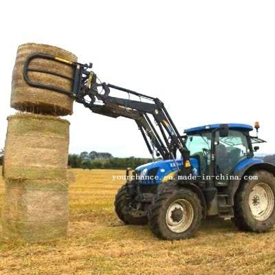 Hot Selling Tractor Front End Loader Attached Bale Grab for Grabbing and Transporting Round Hay Bale