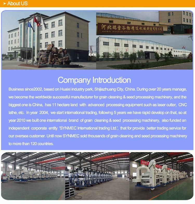 Wheat Barley Rye Sorghum Grain Fine Seed Cleaner Machine