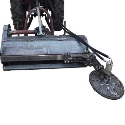 Hydraulic Side Shift Flail Mower with Inter-Row Disc