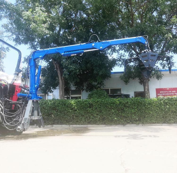 Agricultural Tractor Palm Oil Fruit Loading Harvester Machine