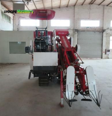 Two Row Rubber Crawler Peanut Combine Harvester