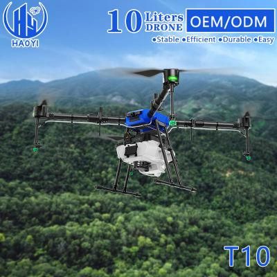 Promotion Plant Protection 10L Agriculture Sprayer Drone with Obstacle Avoidance Radar Ground-Like Radar