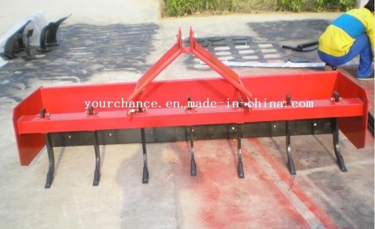 Europe Hot Sale Bc-7 2.1m Width 7 Teeth Tractor Mounted Box Blade Grader Blade Land Scraper Land Leveler