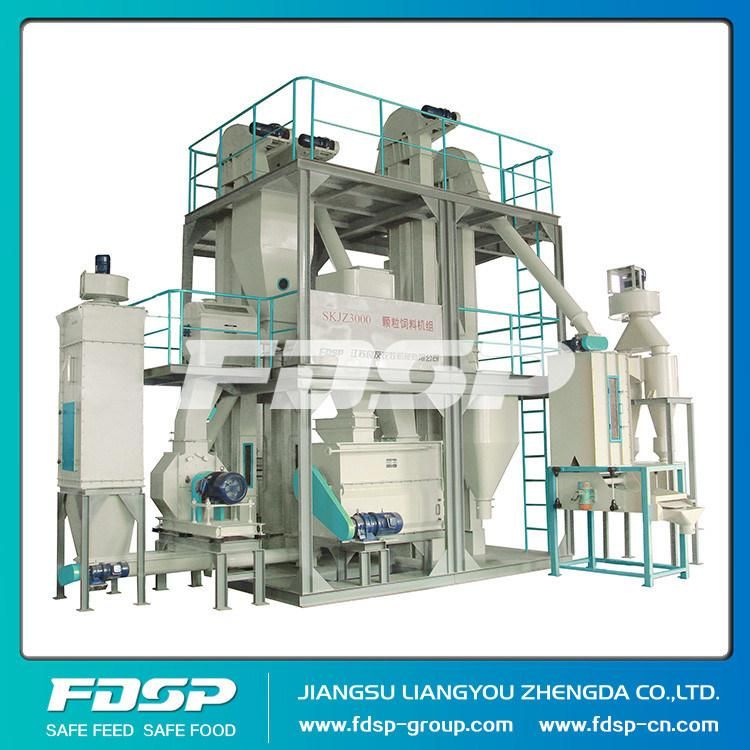 Super Performance Farm Machinery Pellet Feed Plant Line