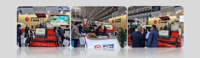 Deyang K-Bos Model 4lz-5.0z Combine Harvester for Paddy/Rice/Wheat/Corn/Maize/Soybean/Rapeseeds