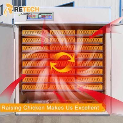 Intelligent automatic poultry farm chicken egg incubator hatching machine