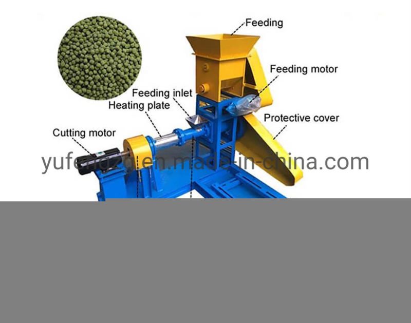 Animal Pet Dog Fish Floating Sinking Fish Feed Pellet Machine