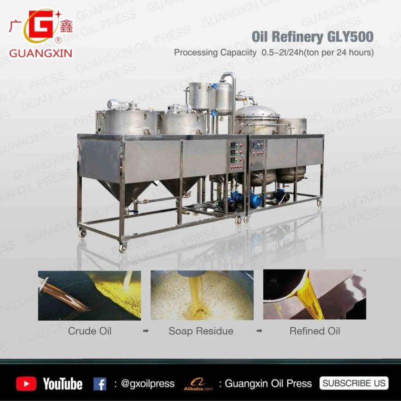 1.5-2tpd 304 Mini Crude Oil Refinery Machine