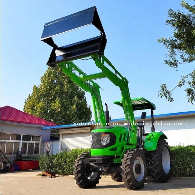Hot Selling CE Certificate Tz Series Europe Quick Hitch Type Front End Loader with 4 in 1 Bucket for 15-210HP Wheel Tractor