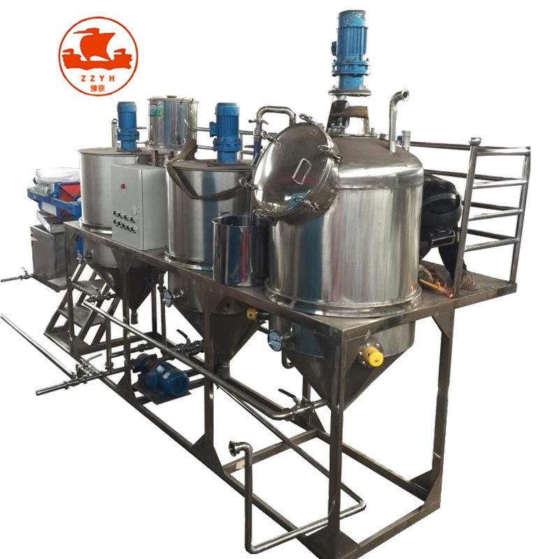 Small Capacity Scale Crude Oil Refinery Machine