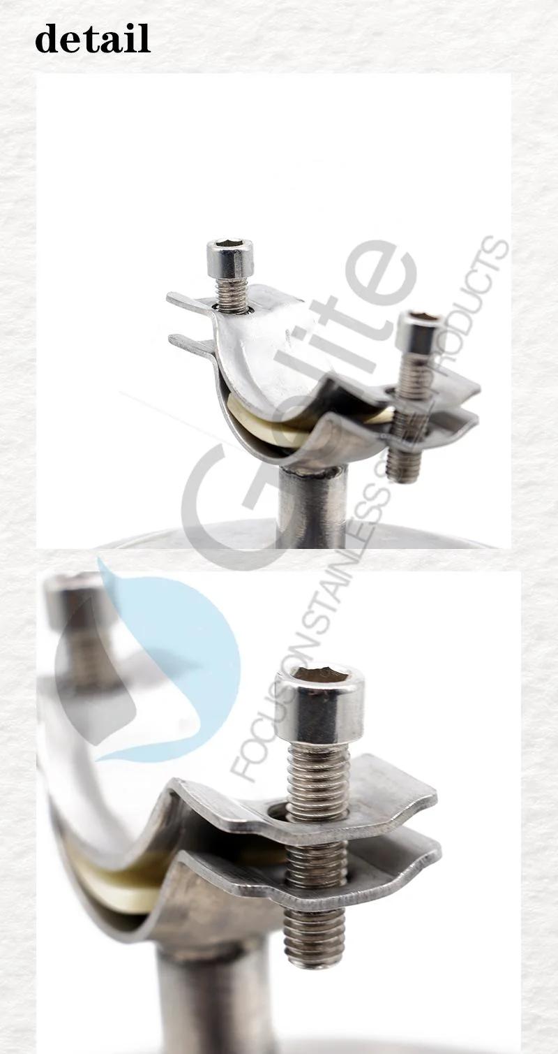 Sanitary Grade Stainless Steel Milking Machine Accessories Cleaning Seat