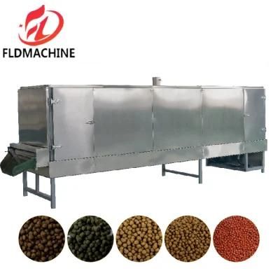 Full Automatic Fish Feed Production Line Twin Screw Extruder Pet Food Machine