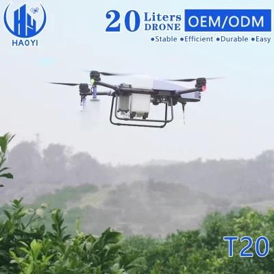 Portable 20kg Payload Remote Control Pesticide Spray Drone for Crop Spraying
