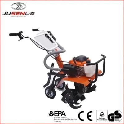 Mini Power Tiller Multifunctional Gasoline Tiller Farm Cultivator with Tools