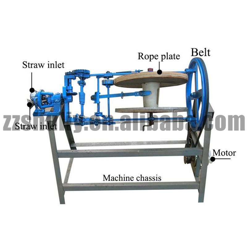 Electric Straw Rope Spinning Machine Grass Rope Making Machine Machine Making Rope