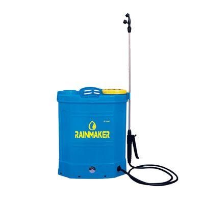 Rainmaker Garden Agricultural Backpack Electric Battery Operated Blue Sprayer
