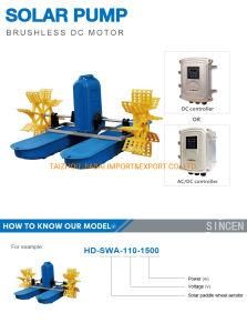 Solar Paddle Wheel Aerator for Fish Farming