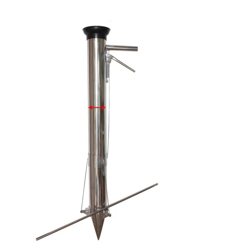 Seeding Tool Handheld Transplanter Stainless Steel Planter Machine, Seedling Machine Seeder Vegetable Seed Planter