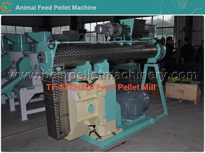 Szlh350 Animal Poultry Chicken Cattle Fish Feed Pellet Mill