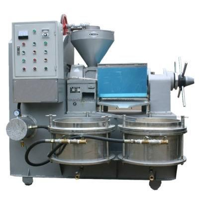 Cold&Hot Press Edible Cooking Sunflower Oil Extracting Machine Soybean Oil Presser with Oil Filter