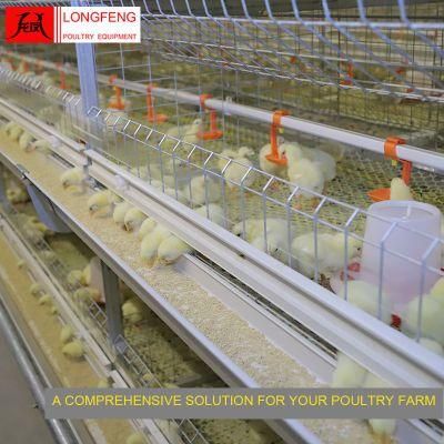 High Density Longfeng Standard Packing Broiler Chicken Cage with Better Ventilation