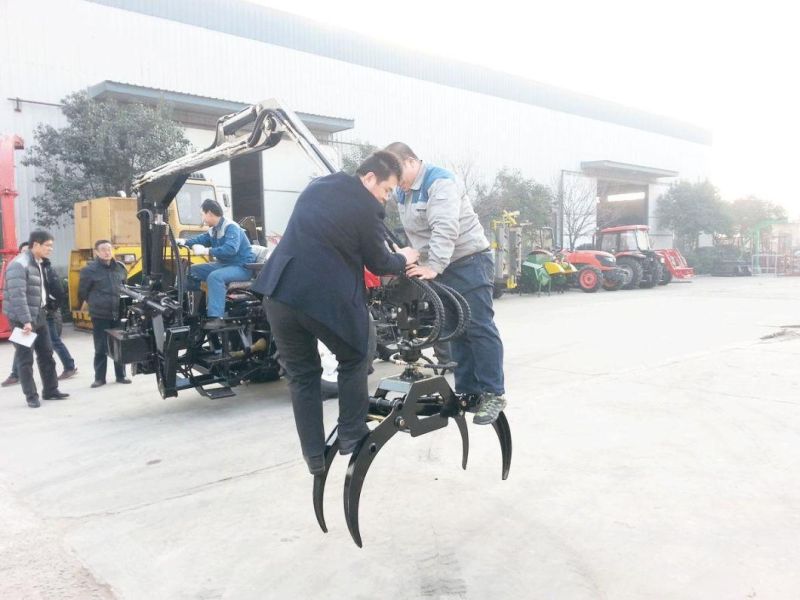 Forestry Hydraulic Lifting Crane Tractor Mounted Crane