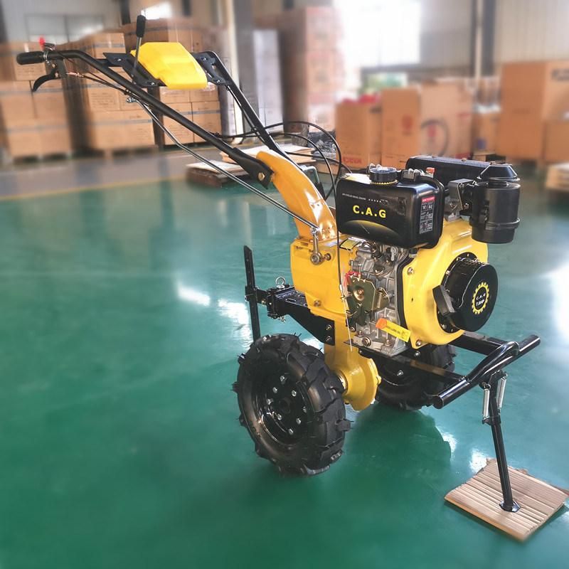 178f Diesel Motor Mini Rear Tine Garden Tiller Agriculture Machinery Mini Rotary Tiller Small Cultivator