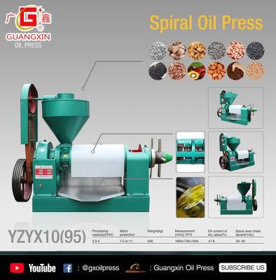 Cold-Pressed Oil Extraction Machine Cooking Copra Oil Pressing Machine