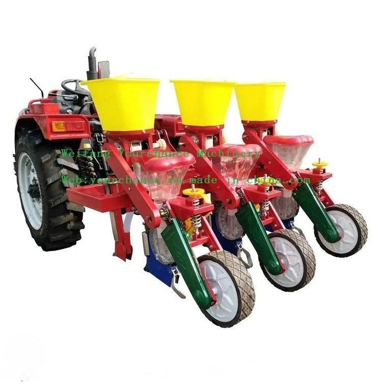 Ecuador Hot Selling Grain Planter 2bcyf Series 3-6 Rows Corn Soybean Seeder with Fertilizer Drill for 10-100HP Tractor