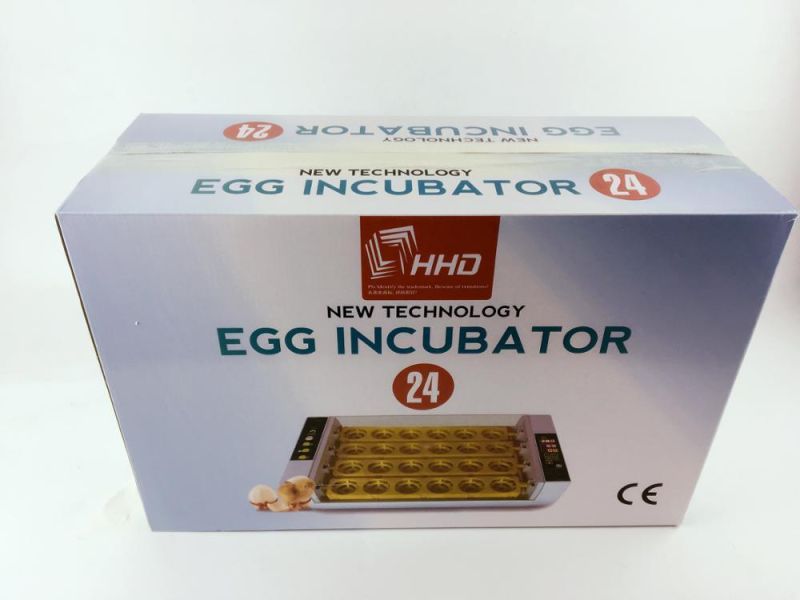 Hhd Brand Yz-24A Poultry Equipment Mini Automatic Chicken Quail Egg Incubator