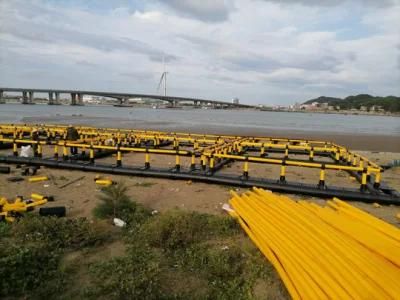 Nfw Customized Square Pontoon Floating Cage Aquaculture Fish Farming Cage