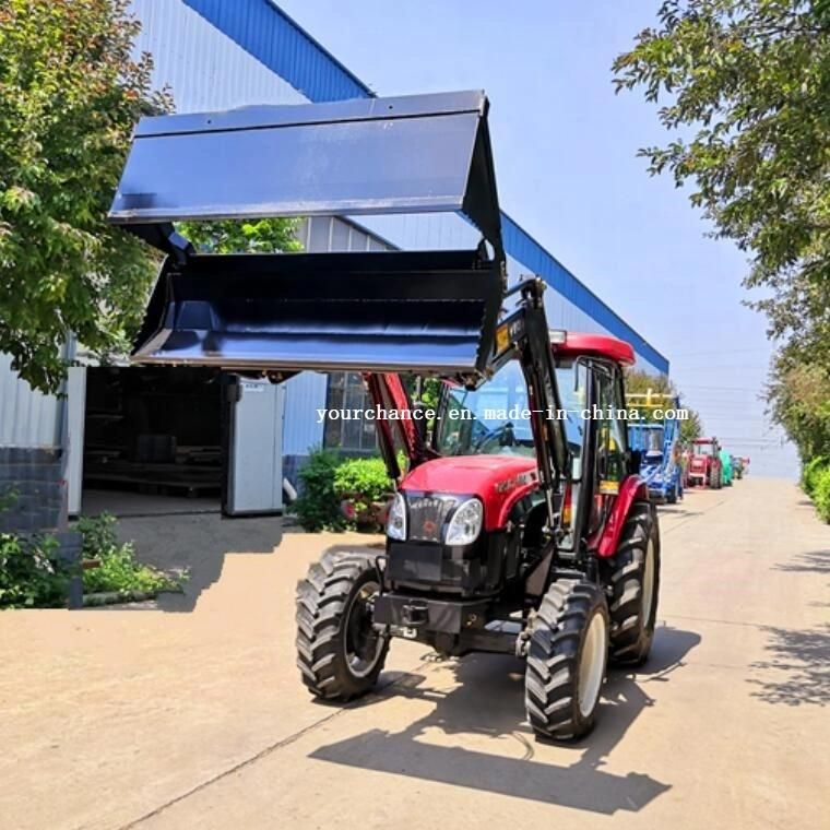 Nigeria Hot Selling Tz06D Europe Quick Hitch Type Front End Loader for 45-70HP Wheel Tractor Made in China Factory