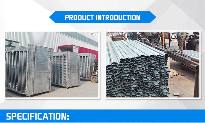 Hot Sale SGS Certified Hot-DIP Galvanized Steel Pipe Cattle Farm Fence