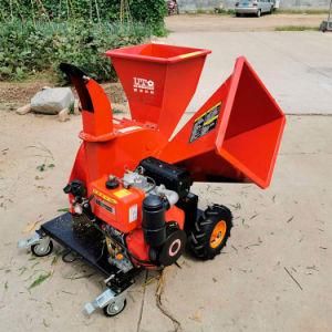 13HP Diesel Engine 12cm Cutting Wood Chipper for Garden