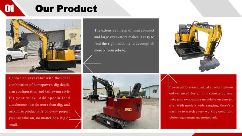 Mini Excavator /Factory Directly Price/ Mini Excavator for Sale/ Excavator Price/Mini Loader