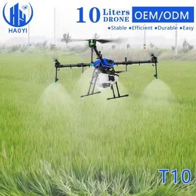 Folding 10L Remote Control Pulverizador Crop Sprayer Drone with Rtk Dual Antenna