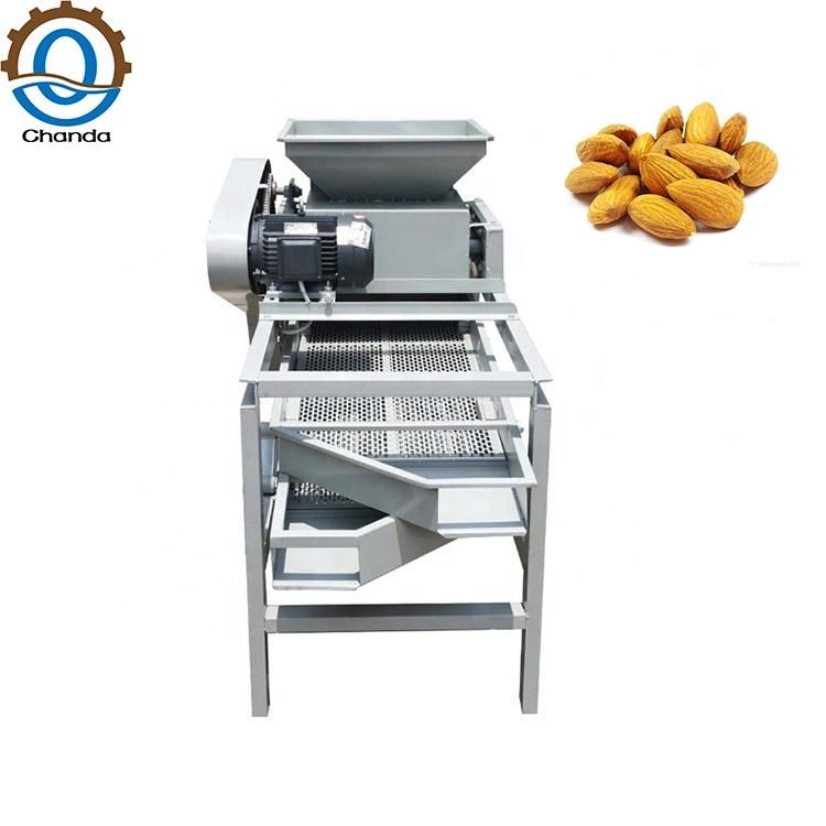 Small Walnut Almond Palm Kernel Cracking Sheller Shelling Machine