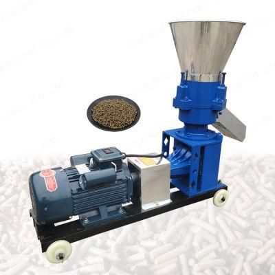 Mini Wood Rabbit Chicken Pig Animal Feed Pellet Machine