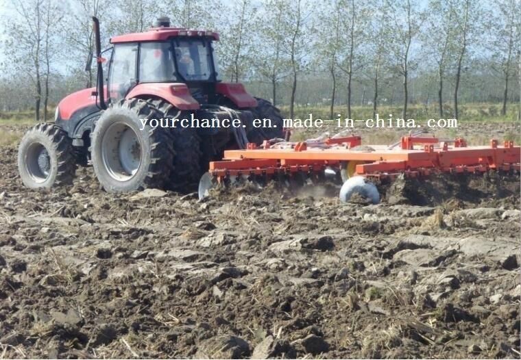 Hot Sale 1bzdz-5.3 Hydraulic Trailed Wing Folded Heavy Duty Disc Harrow in 5.3m Width 48 Discs for 160-220HP Tractor