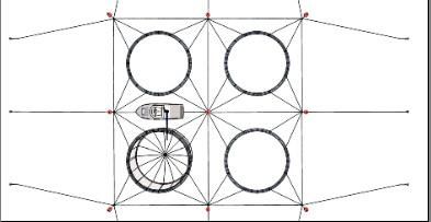 High Quality HDPE Fish Farming Net Cage for Tilapia Farming