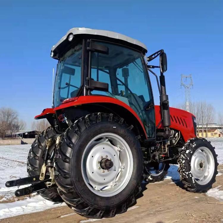 Made in Shandong China Agricultural Farm Tractor 80HP (804)