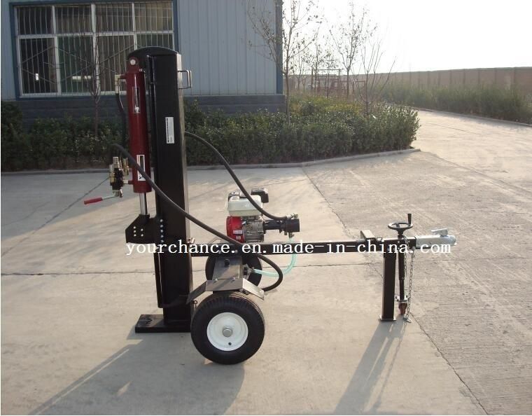 High Quality Ls-20t 20 Tons Selfpower Log Splitter with 6.5HP Gasoline / Diesel Engine