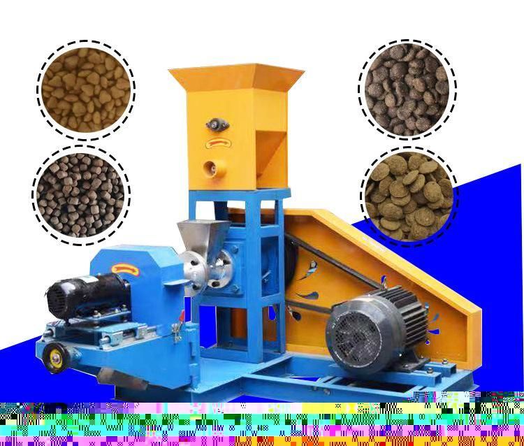 Automatic Dry and Wet Floating Sinking Animal Pet Fish Dog Cat Feed Food Pellet Processing Making Machine