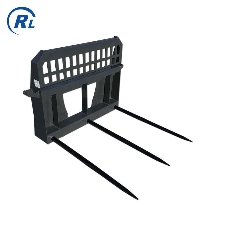 Qingdao Ruilan Customize Tractor Bale Spear Attachment with Tines for Sales