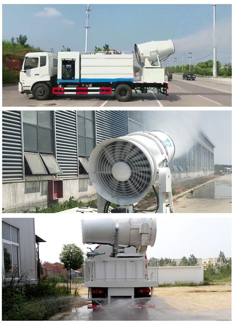 Dust Suppression Misting Cannon 30m 100m Water Mist Sprayer Fog Cannon Machine