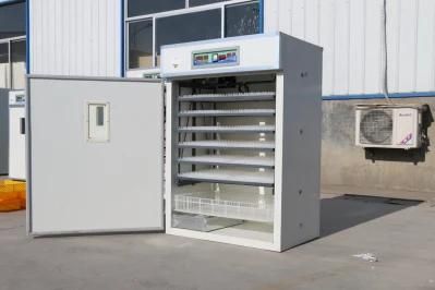 CE Certificate Automatic Commercial Egg Incubators 1056 Egg