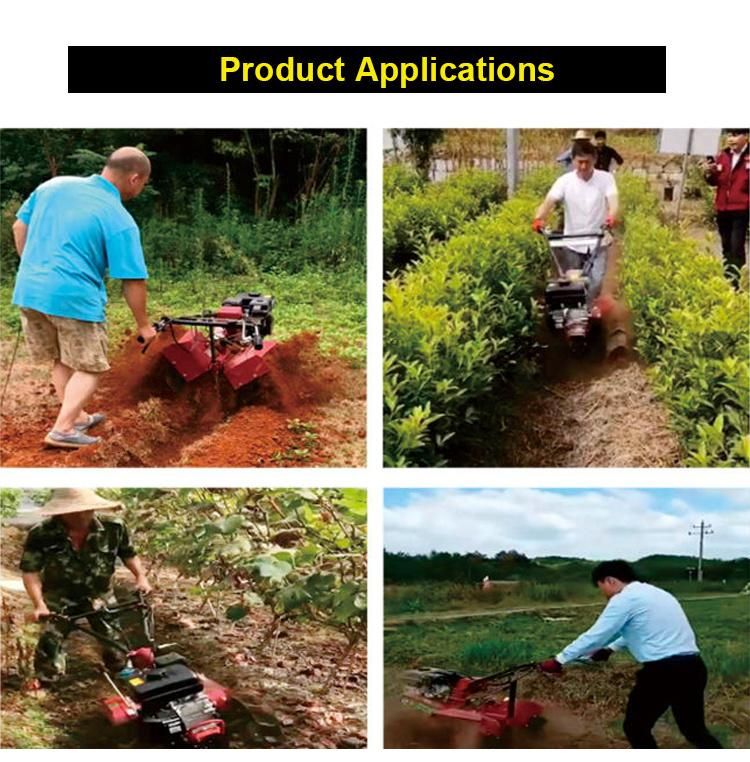 Agricultural Mini Garden Orchard Rotavator Ditching Tiller