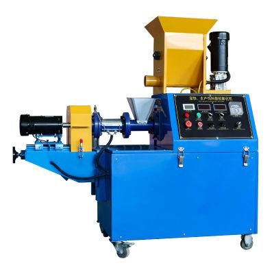 40kg/H Automatic Pet Feed Extruder Floating Fish Feed Pellet Machine